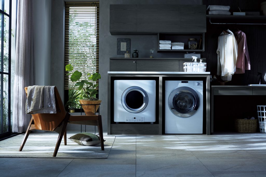 洗濯してもふわふわにならないタオル・・・原因は干し方⁈ガス乾燥機で一気に解決！